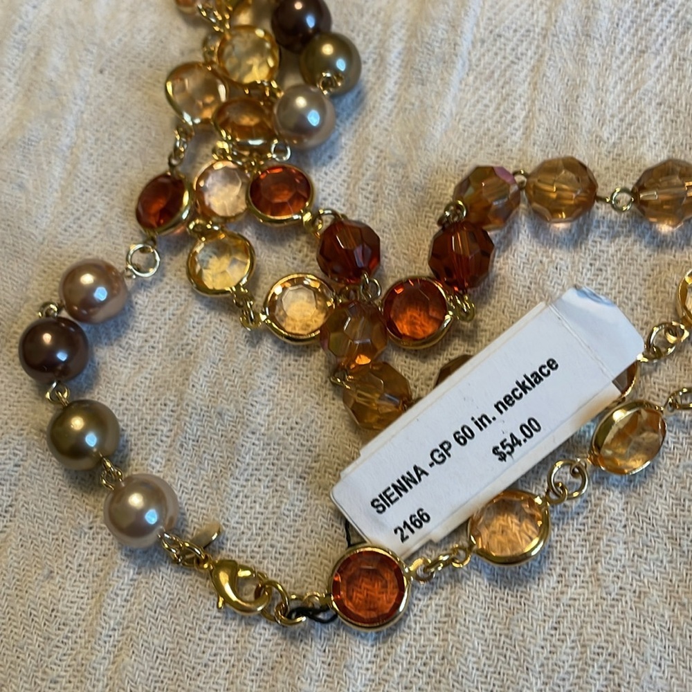 Long beaded necklace - Picture 3 of 3